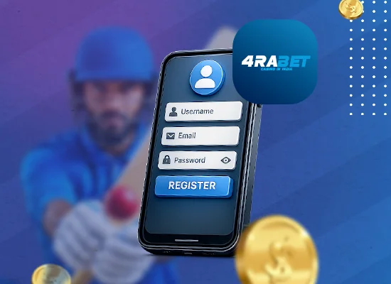Registering Using the 4RaBet Mobile App